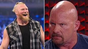 Watch: Brock Lesnar impersonates Stone Cold Steve Austin in hilarious promo