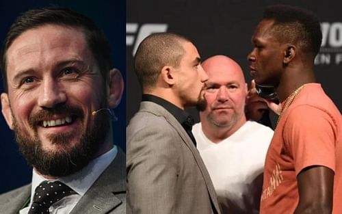 Conor McGregor's coach John Kavanagh weighs in on the upcoming middleweight title fight between Israel Adesanya and Robert Whittaker