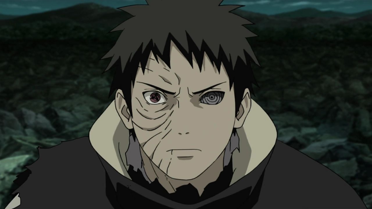 Obito, as seen in the series&#039; anime (Image via Studio Pierrot)