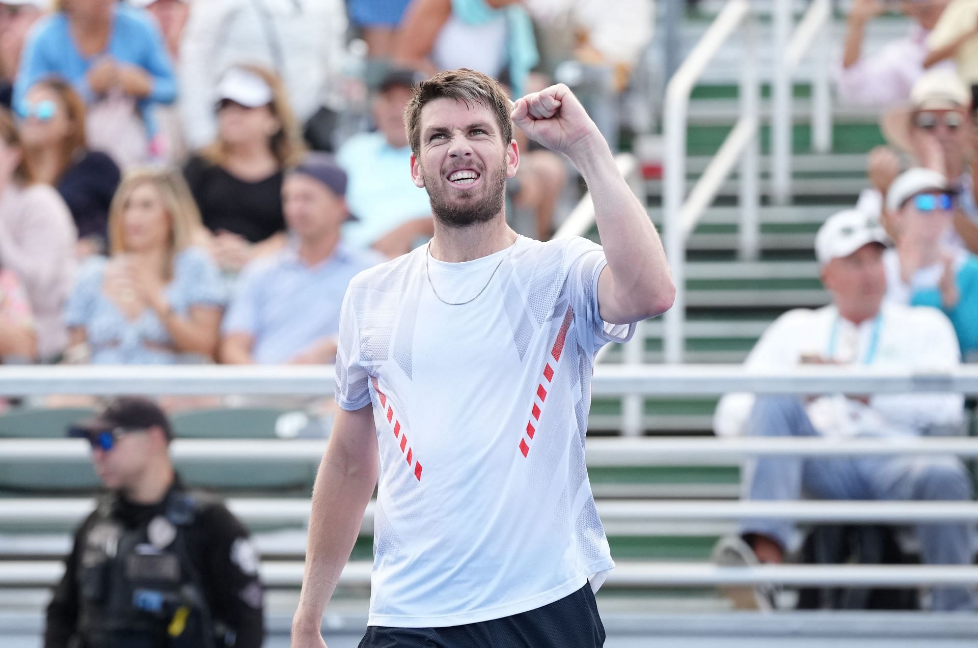 Cameron Norrie at 2022 Delray Beach Open.