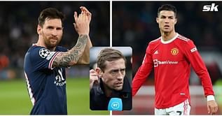 “I am convinced that what Lionel Messi does for Barcelona drives on Ronaldo” – Peter Crouch’s epic answer to greatest footballer debate resurfaces