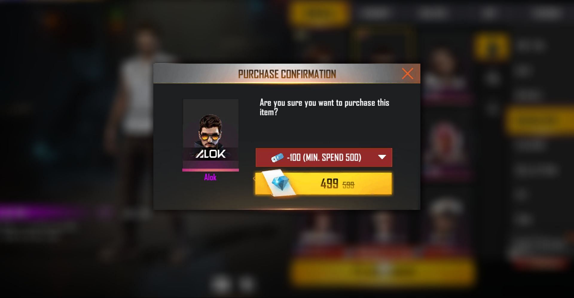Users can utilize their discount coupon as well (Image via Garena)