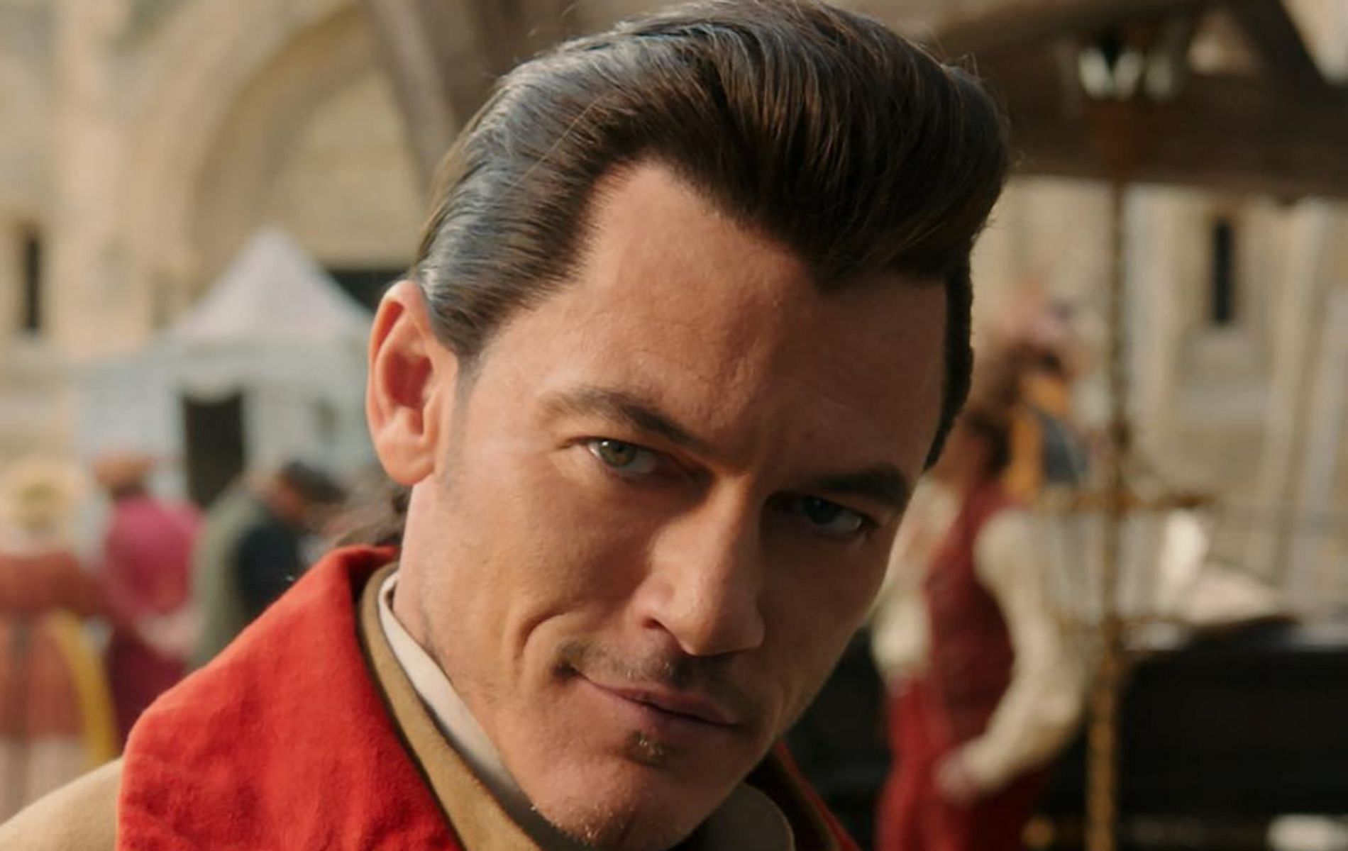 Luke Evans as Gaston from Beauty and the Beast (Image via beautyandthebeast/Instagram)