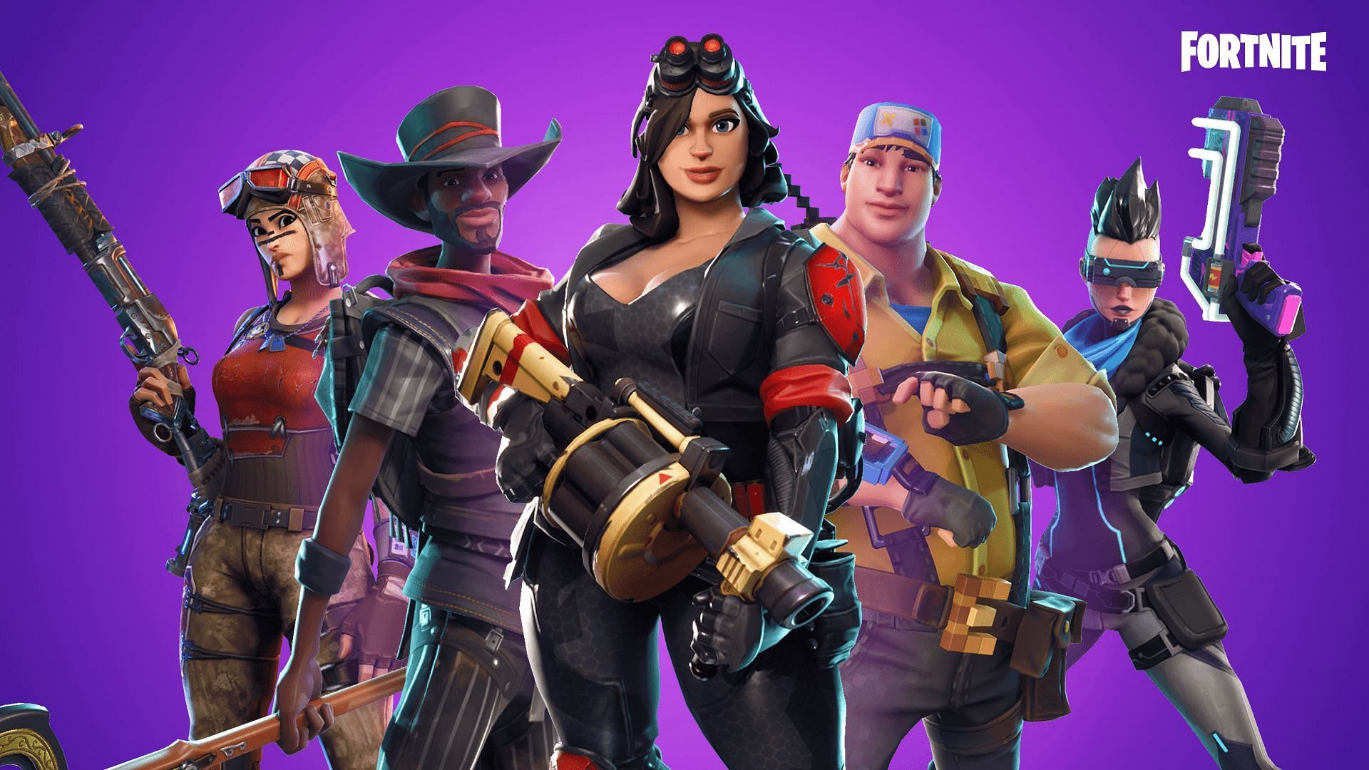 Find out if female skins in Fortnite have lower hitboxes than male skins in the game (Image via Epic Games)