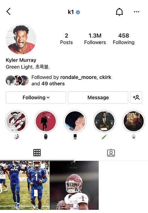 Kyler Murray Teases Fans With IG Photo In His Oakland A's Jersey