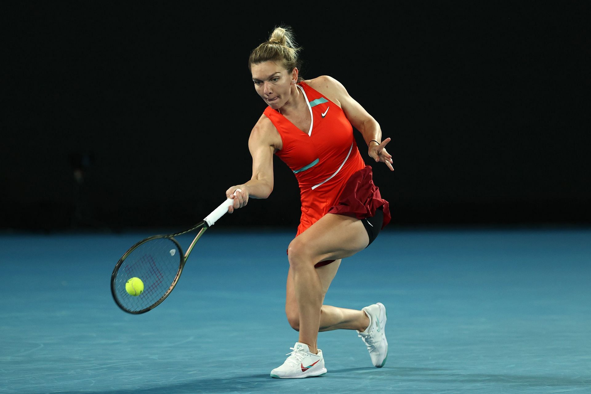 Simona Halep at the 2022 Australian Open
