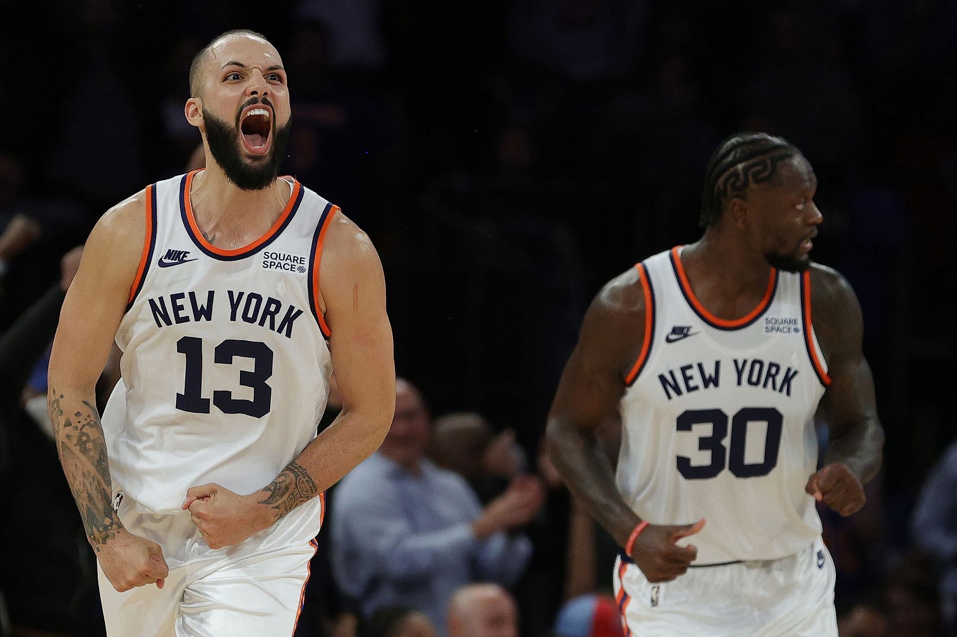 The New York Knicks may trade their veterans.