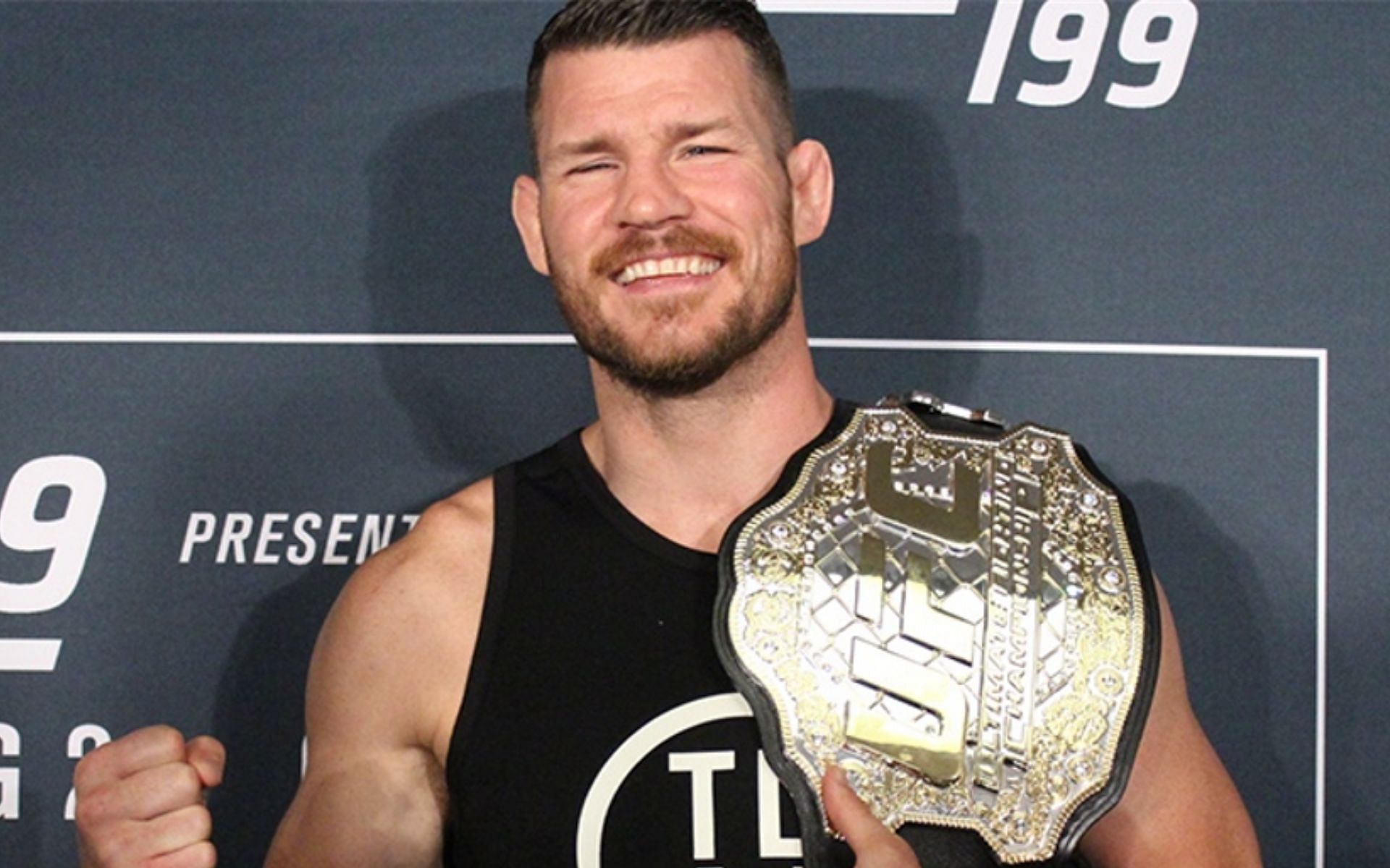 Michael Bisping at the UFC 199 post-fight press conference