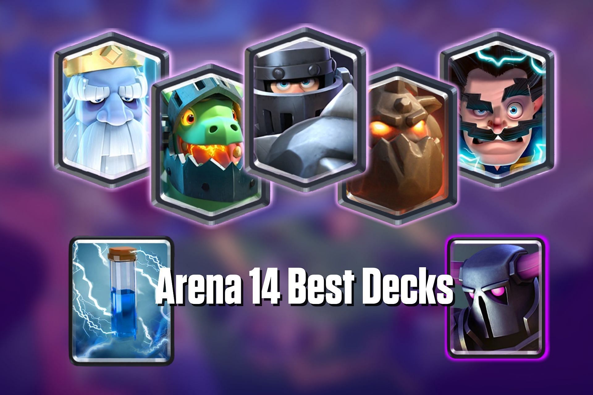 Best decks for Arena 14 pkayers (Image via Sportskeeda)