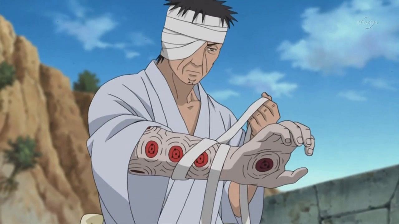 Danzo Shimura as shown in the anime (Image via Naruto)
