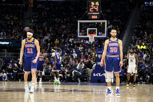 Golden State Warriors superstars Klay Thompson and Steph Curry