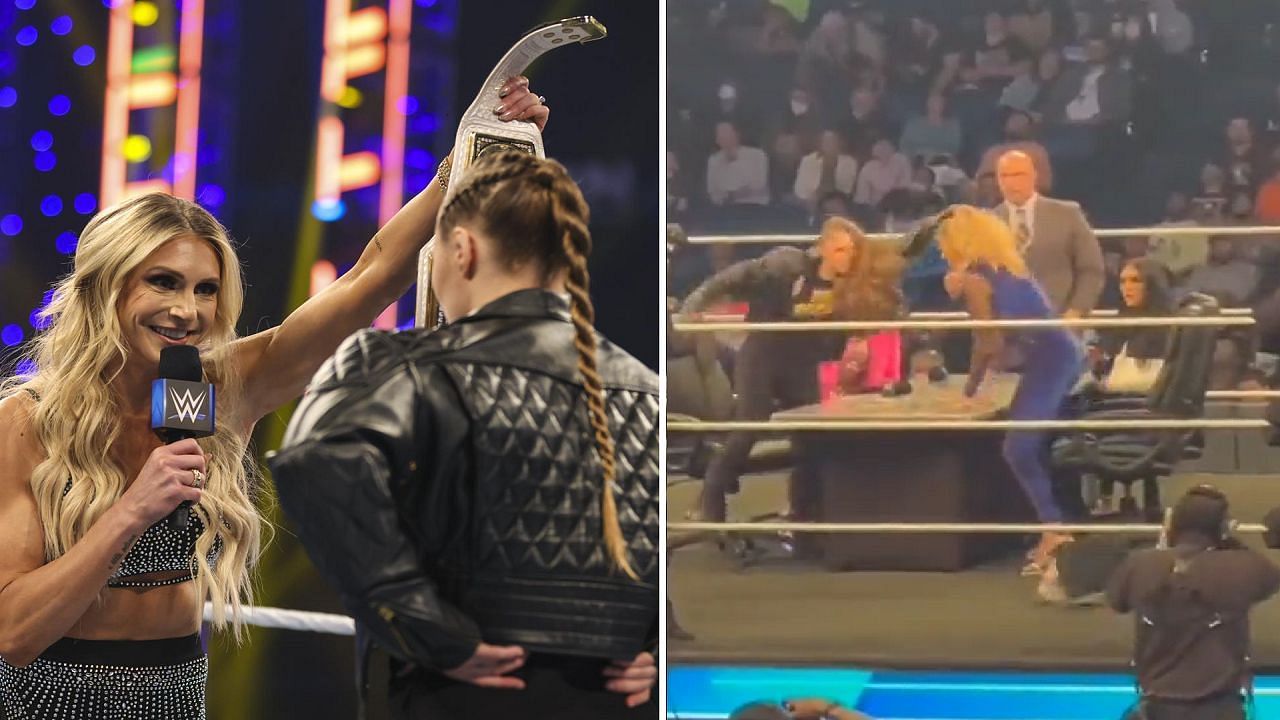 Flair&#039;s awkward selling of Ronda Rousey&#039;s attack was heavily criticized.