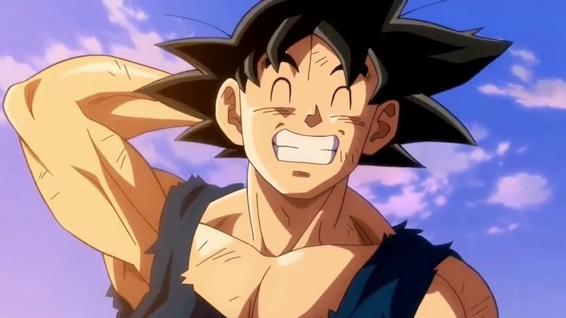 Goku smiling (Image via Toei Animation)