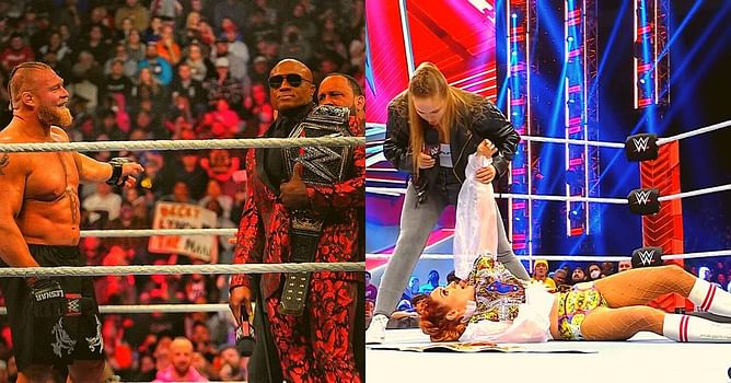 WWE RAW Results: Brock Lesnar confirms his WrestleMania opponent; Hall Of Famer confronts top Champion