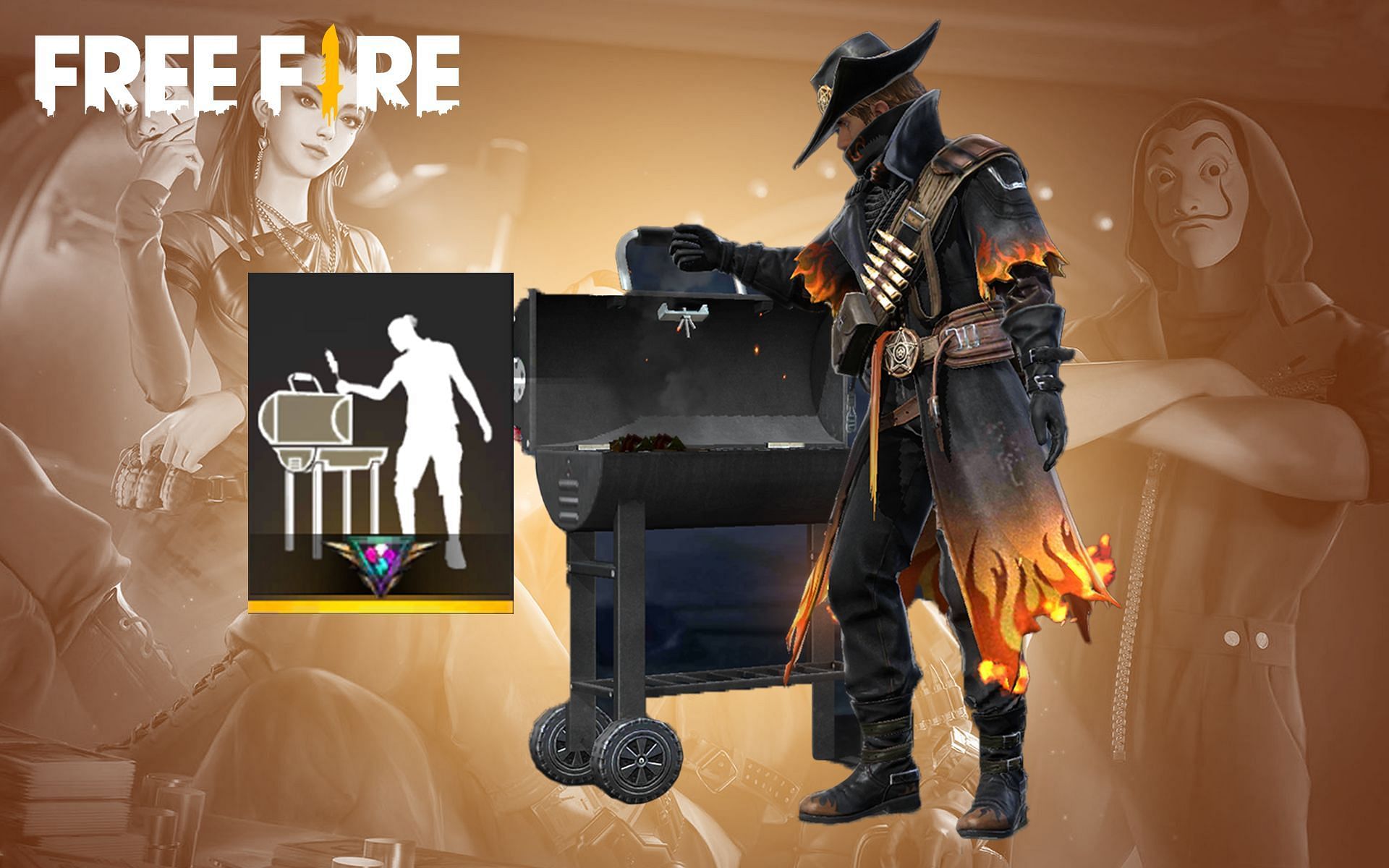 The new legendary emote is available in Free Fire (Image via Garena)