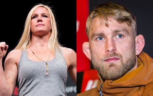 Holly Holm (left); Alexander Gustafsson (right)