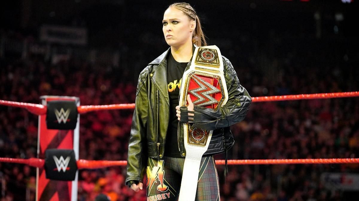 Ronda Rousey will be facing Charlotte Flair for the SmackDown Women&#039;s Championship at WrestleMania 38