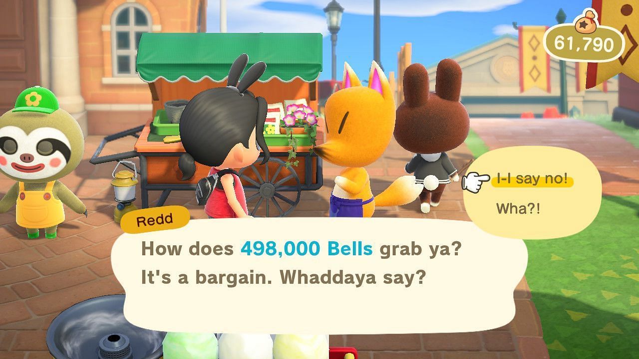 Redd is notorious for scamming Animal Crossing: New Horizons players (Image via Nintendo)