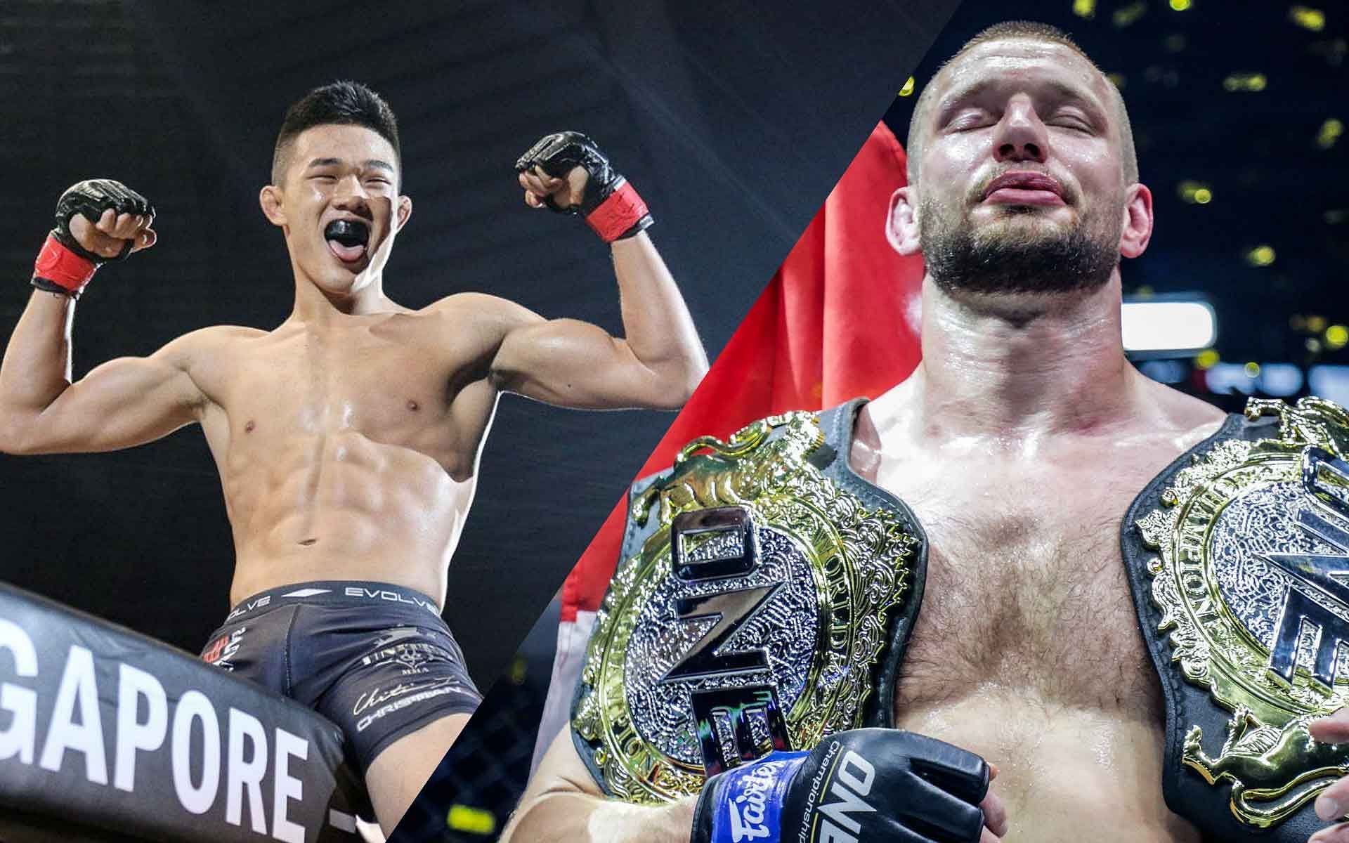 Christian Lee (left), Reinier de Ridder (right) [Photo: ONE Championship]