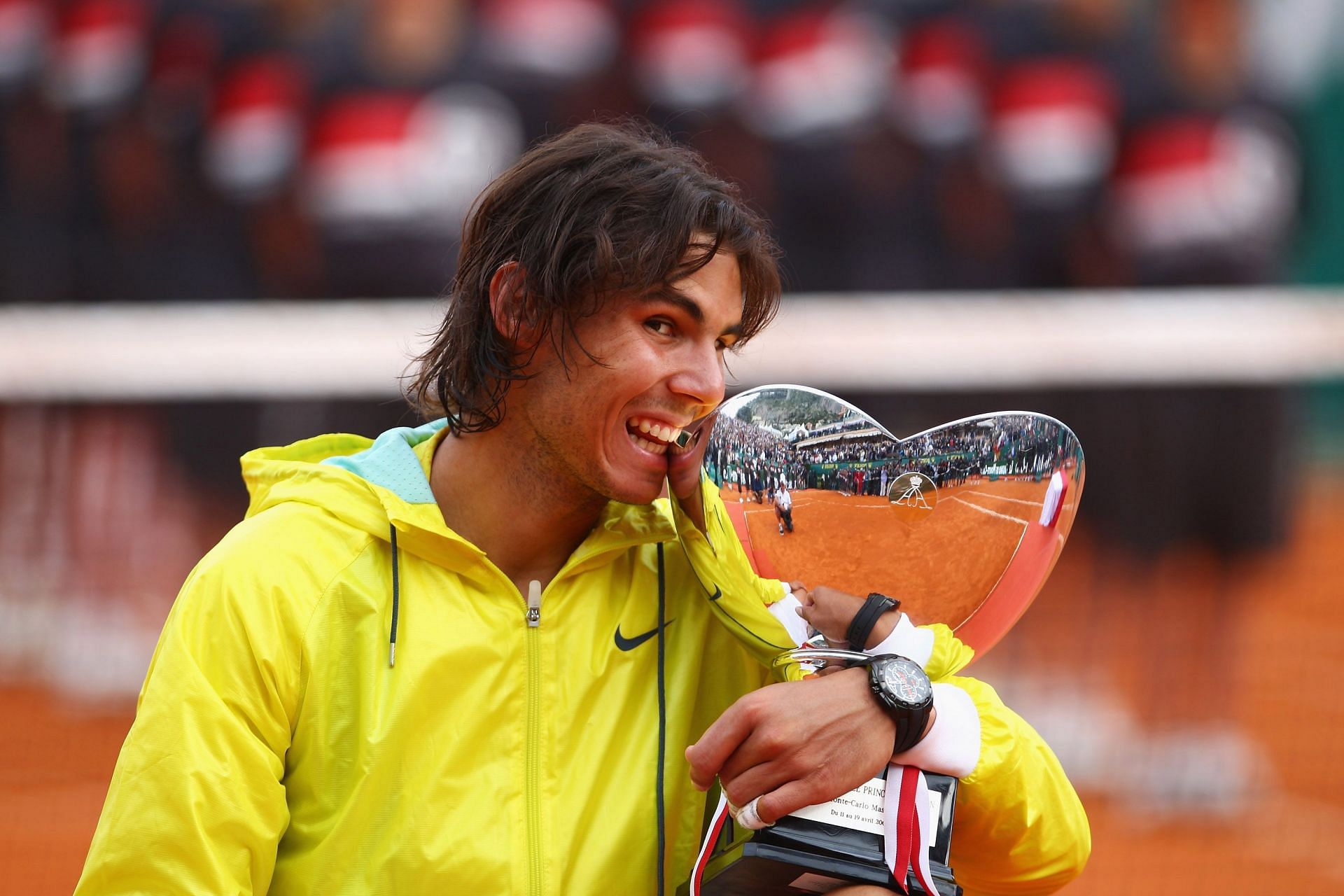 Rafael Nadal became the first man to win a Masters tournament five times in a row
