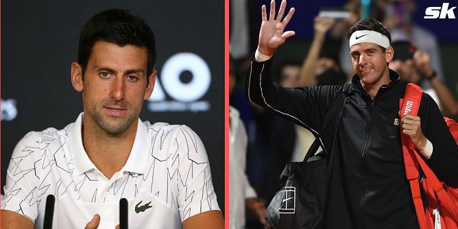 "Thank you Juan Martin del Potro for all of the emotions, you are just so great"- Novak Djokovic