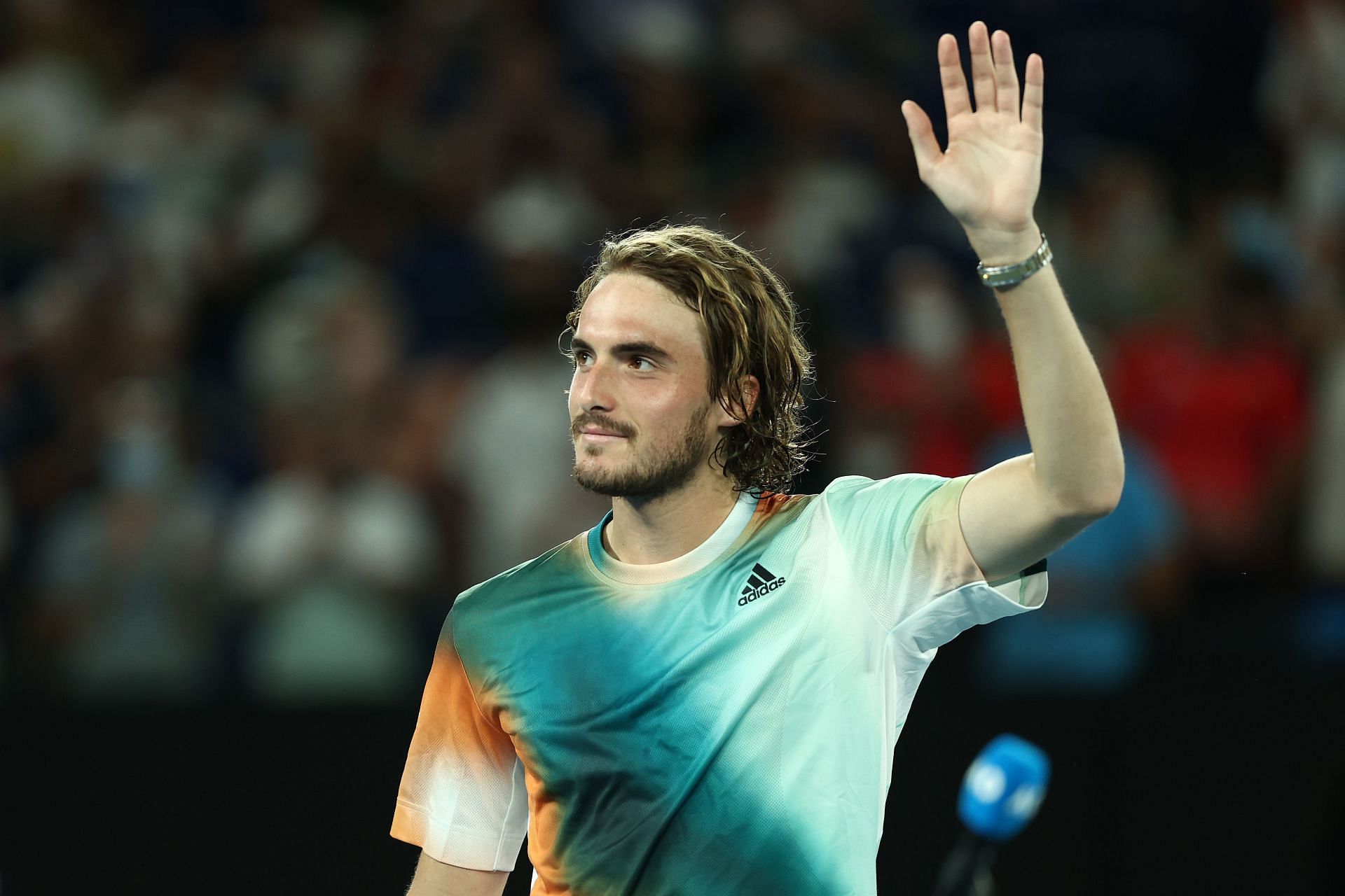 Stefanos Tsitsipas at the Australian Open 2022