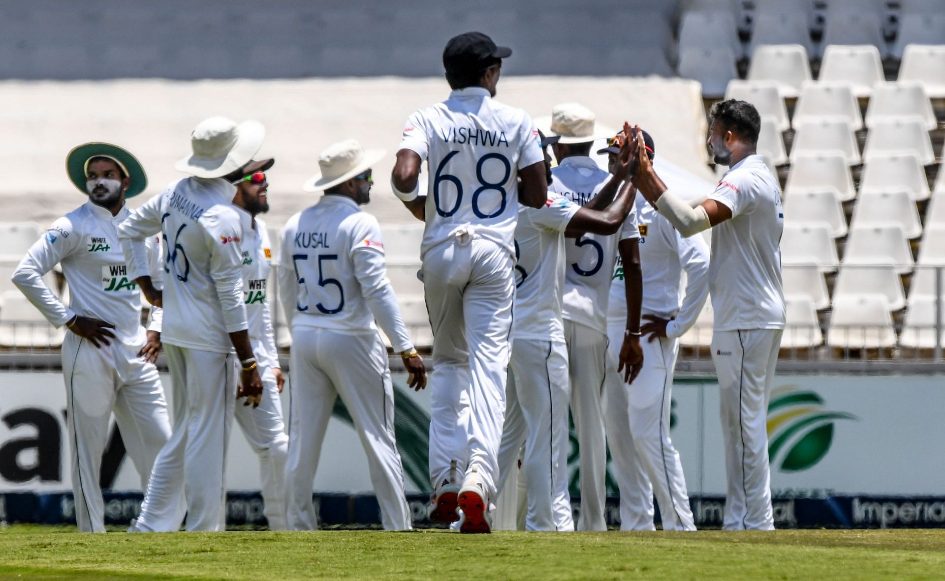 The Lankans will play two Tests in India next month. Pic: Getty Images
