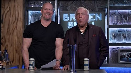 'Stone Cold' Steve Austin and Ric Flair on the Broken Skull Sessions