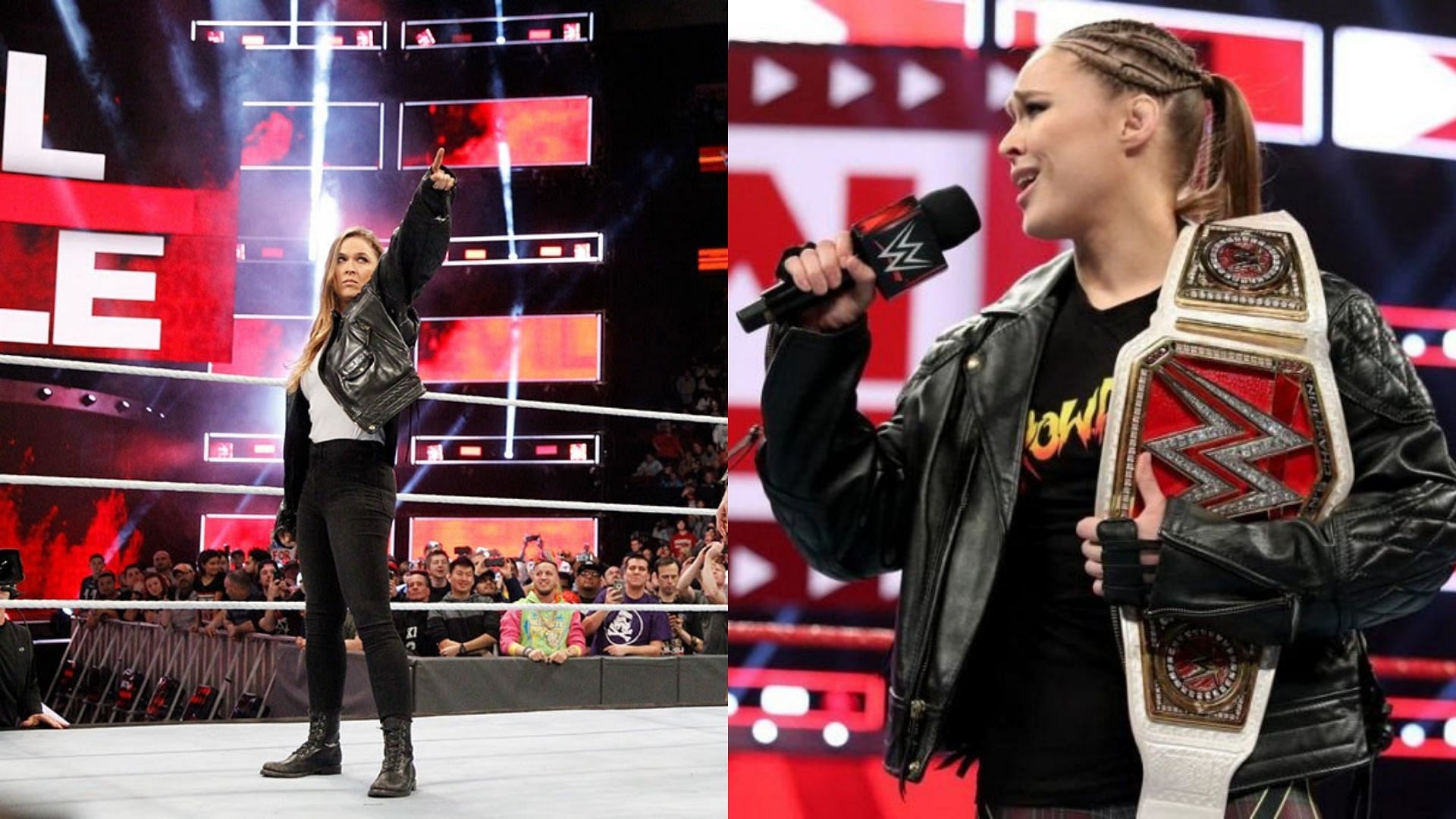 The former RAW Women&#039;s Champion made her official WWE debut back at Royal Rumble 2018