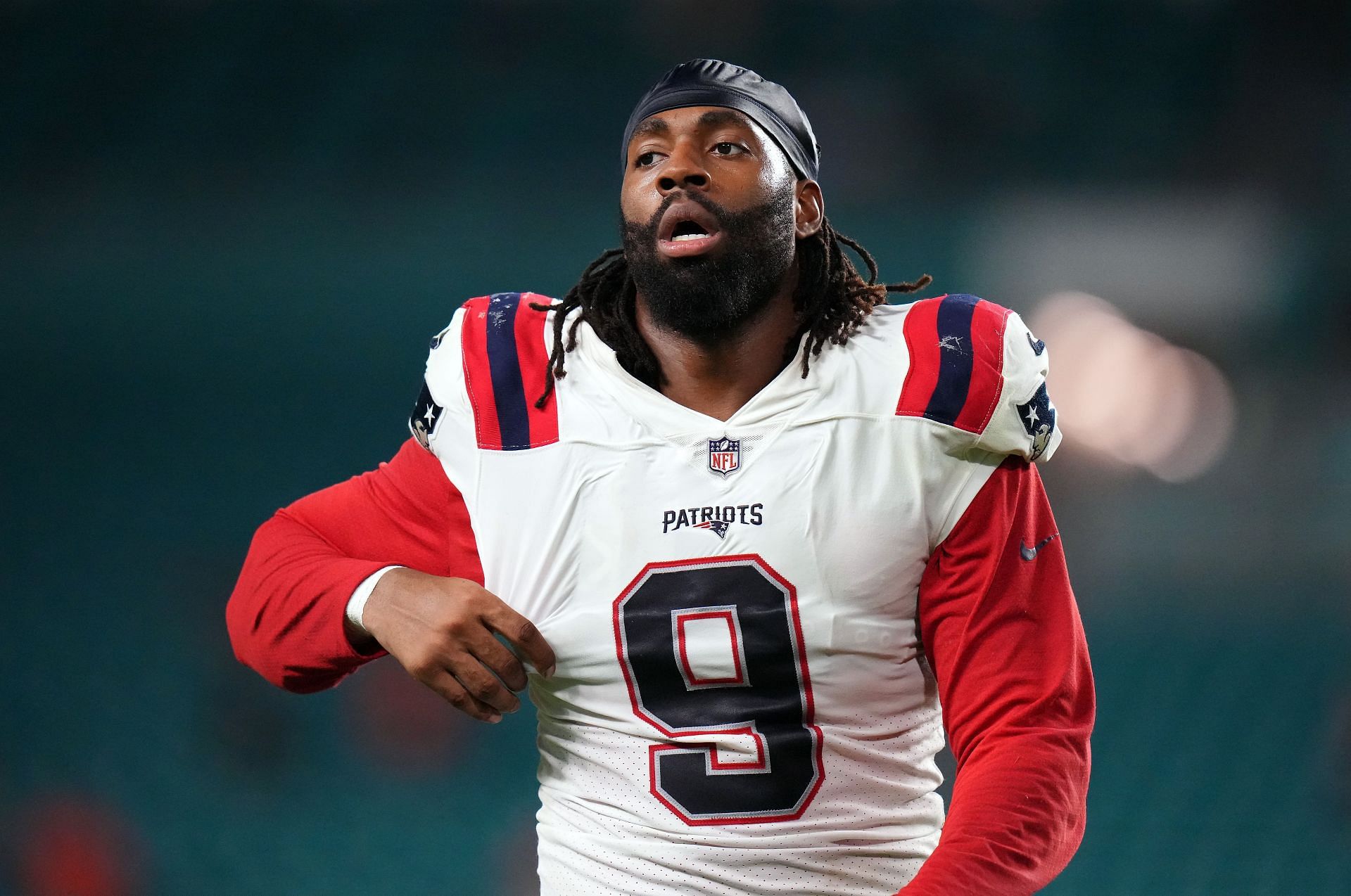 New England Patriots defensive end Matthew Judon