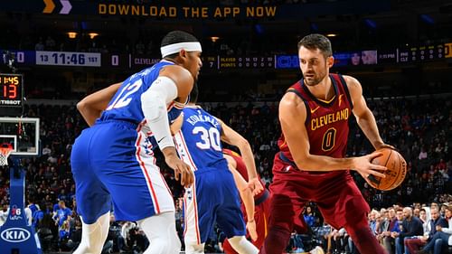 Cleveland Cavaliers vs Philadelphia 76ers. (Photo: Courtesy of NBA.com)