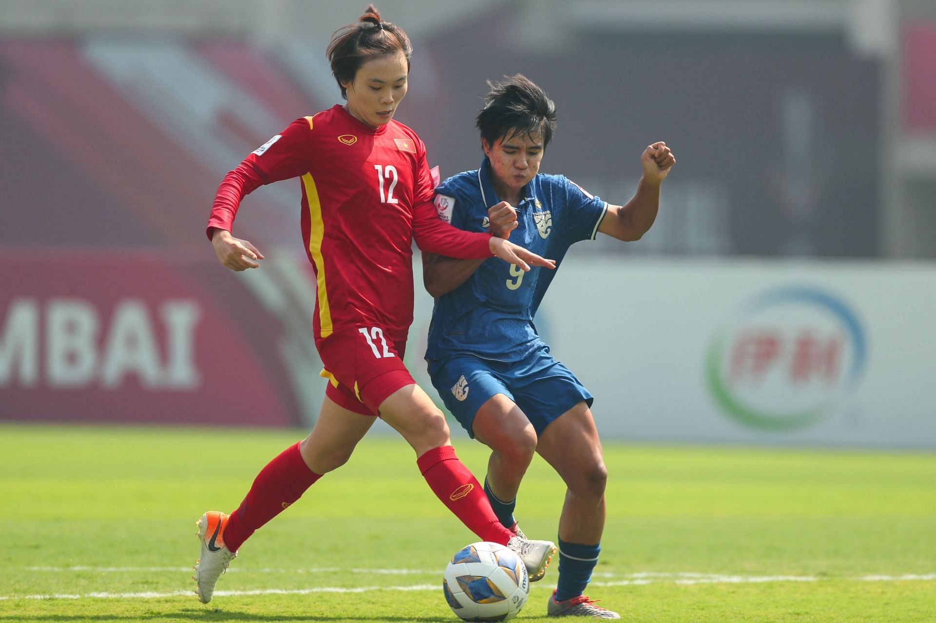 Thailand vs Vietnam - AFC Women&#039;s Asian Cup fifth place Playoff game