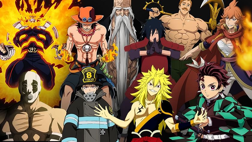 Characters appearing in Fire Force Anime