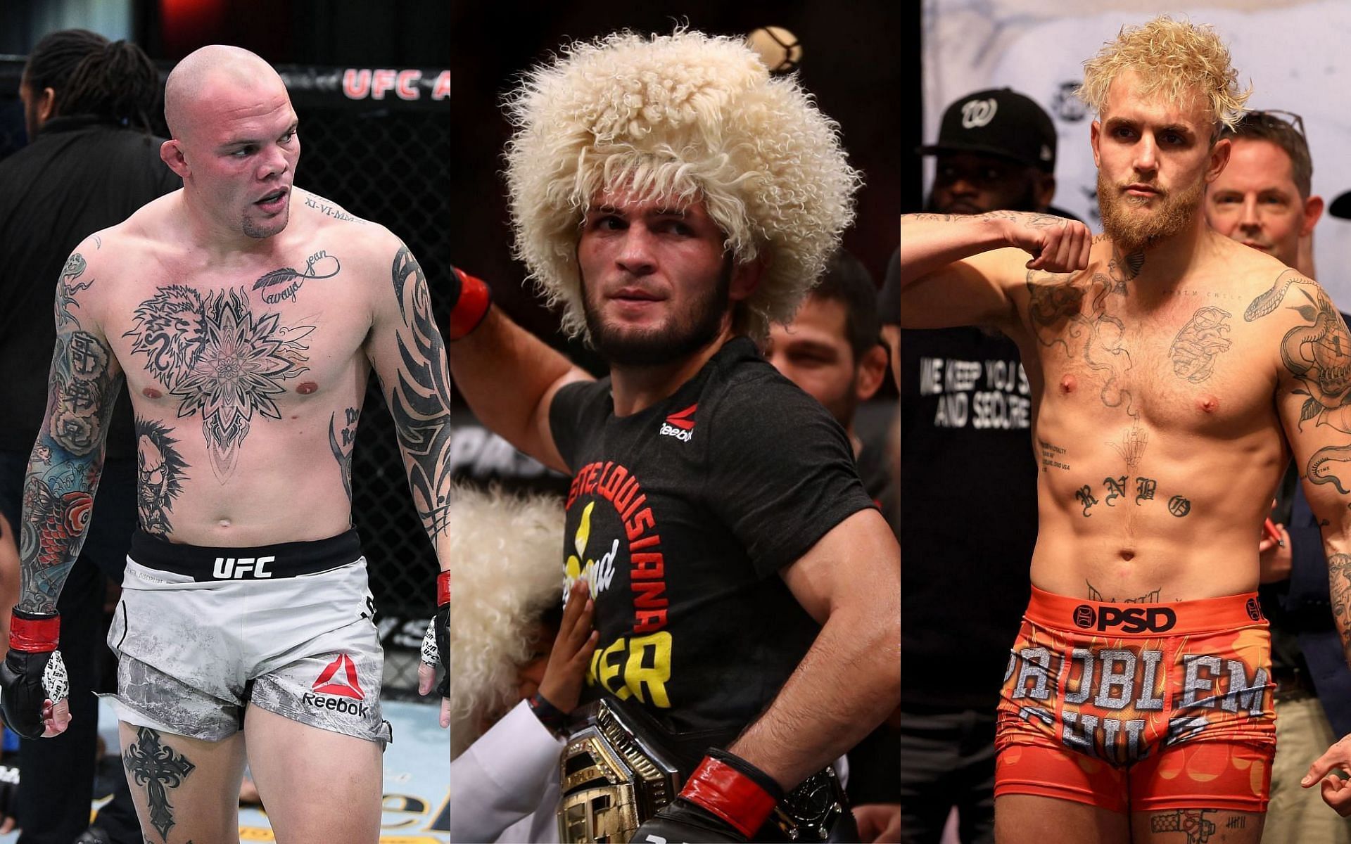 Anthony Smith slams Jake Paul for suggesting he could fight Khabib Nurmagomedov
