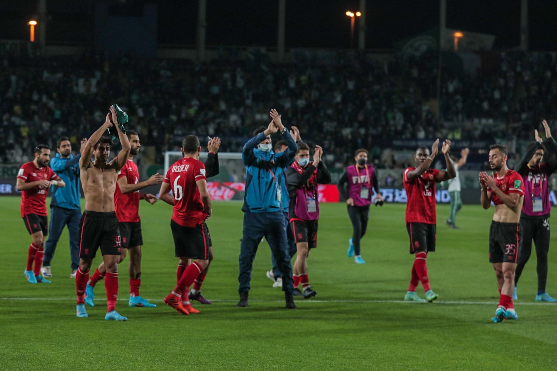 Al Ahly have been knocked out of the Club World Cup by Palmeiras.