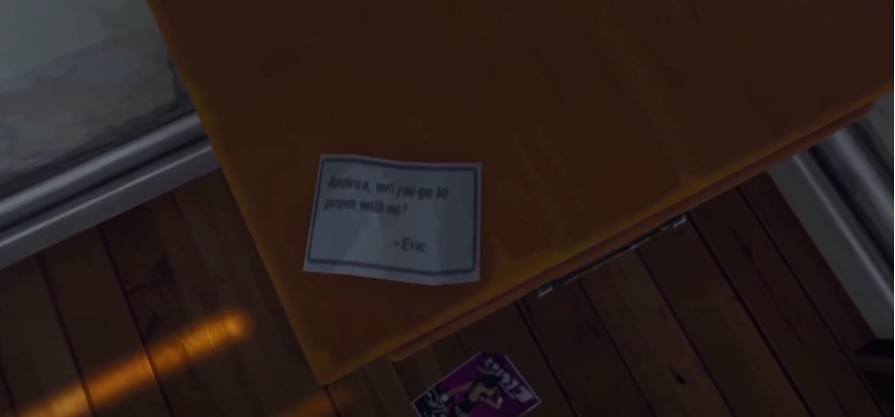 Eric asks Andrea out in Fortnite (Image via YouTube/PlayStationGrenade)