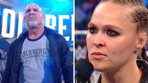 Goldberg and Ronda Rousey made a big impact on the blue brand