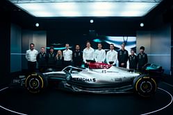 Watch: Heartwarming video of Lewis Hamilton teaching Mercedes junior drivers about new 2022 F1 car