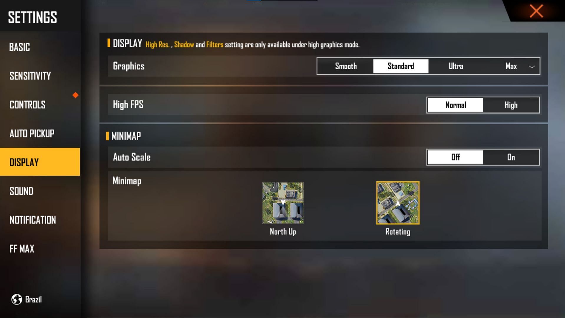 Users should try to get the maximum possible FPS (Image via Garena)