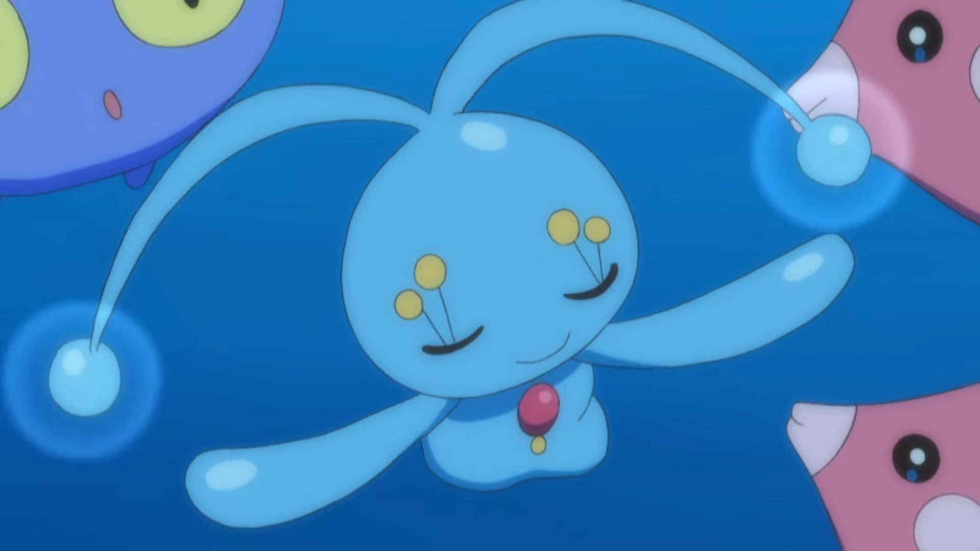 Manaphy is dubbed the Prince of the Sea (Image via Bulbapedia/Pokemon anime)
