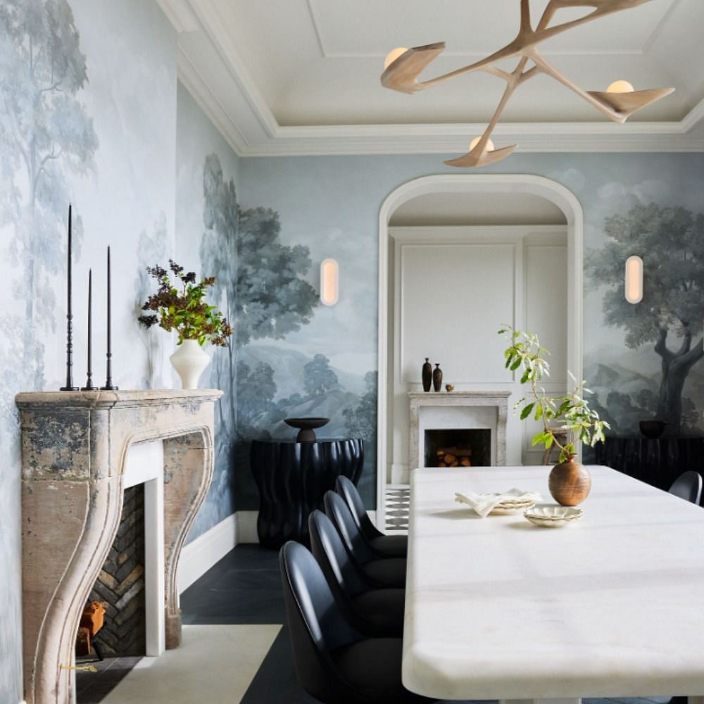 Dining room (Image via Architectural Digest)