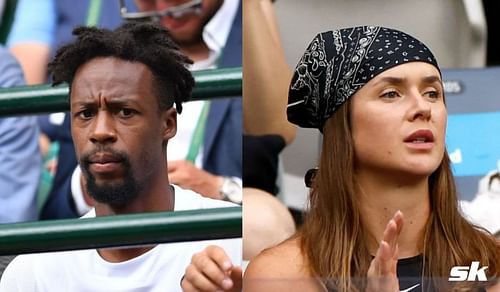 Elina Svitolina and Gael Monfils.