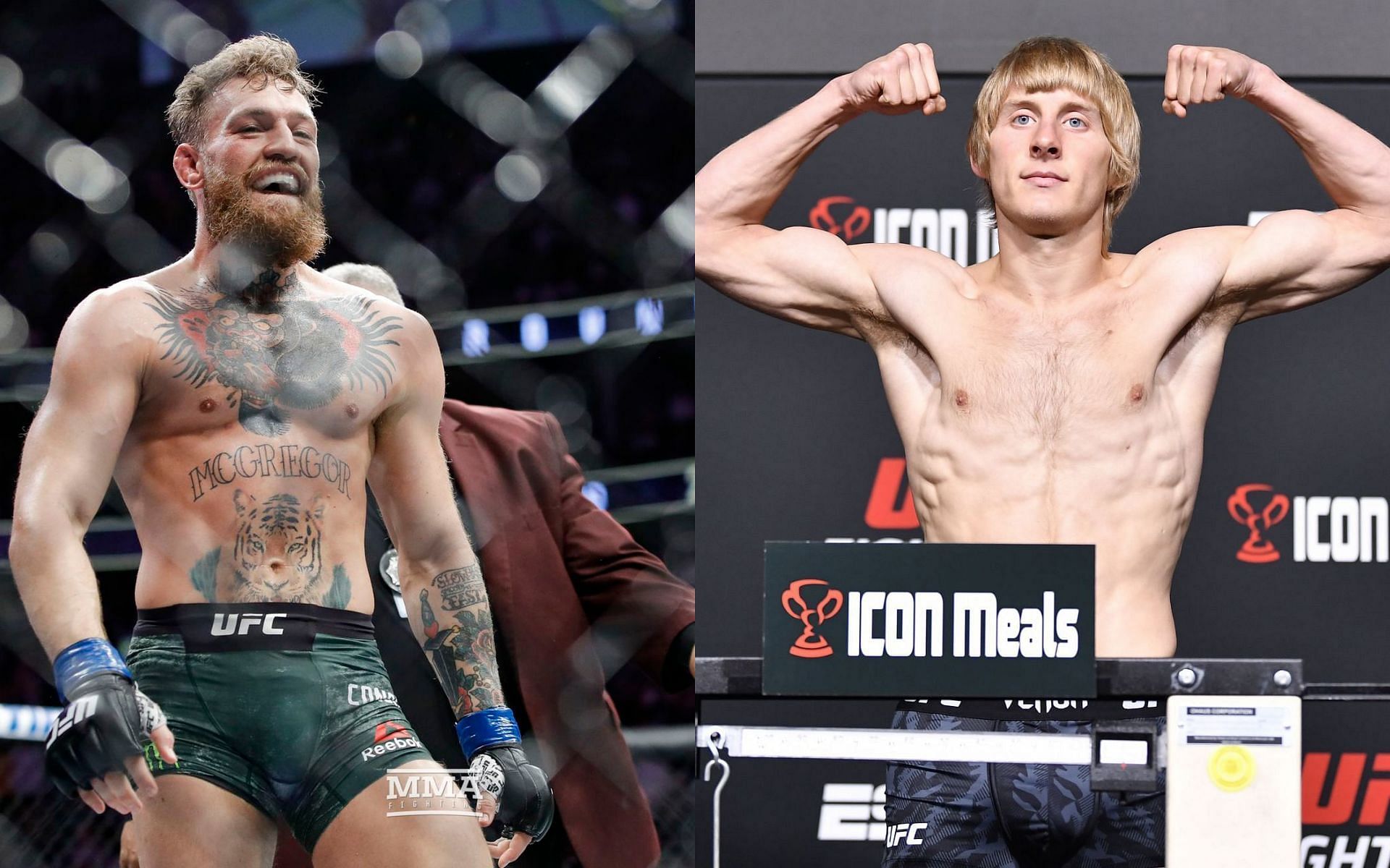 Will Conor McGregor (left) share the octagon with Paddy Pimblett (right) in the future?