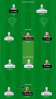 GRI vs ROT Dream11 Fantasy Suggestion #2
