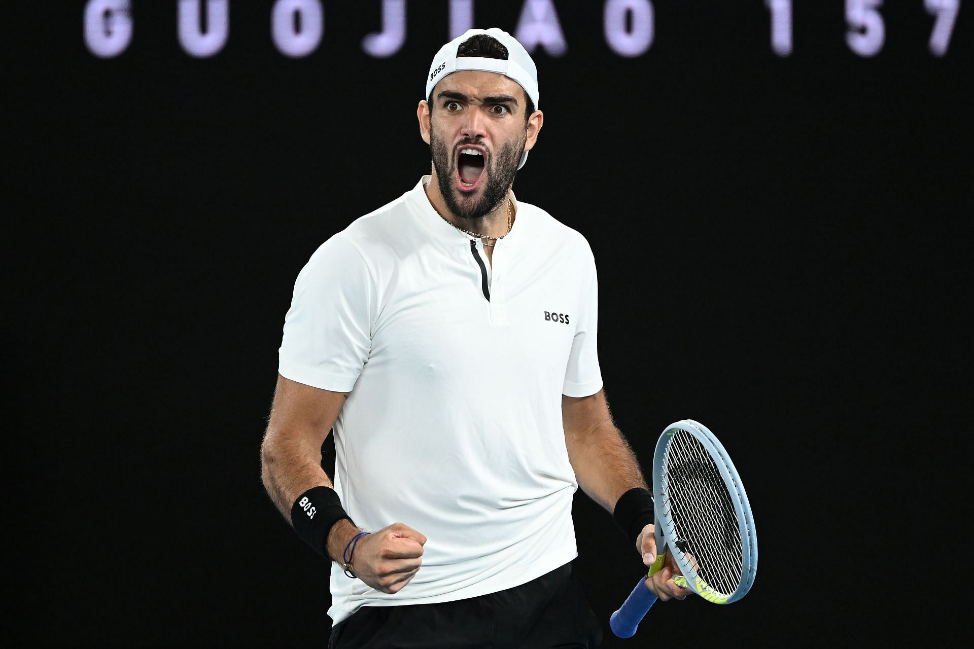 Matteo Berrettini is now sponsored by Hugo Boss, a partnership that began from 2022