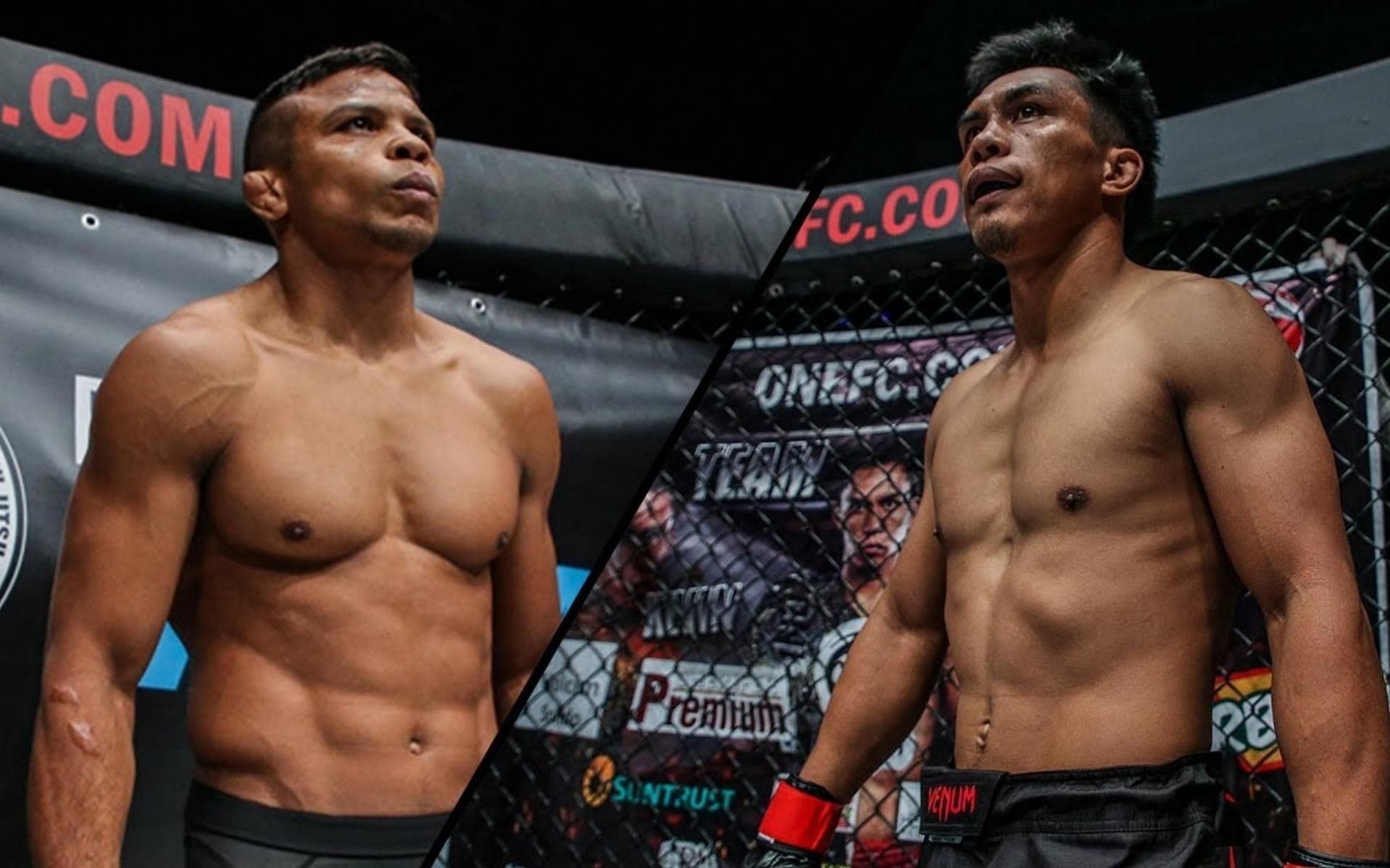 The four-fight series between Bibiano Fernandes (left) and Kevin Belingon (right) was truly a rivalry for the ages. (Image courtesy of ONE Championship&#039;s YouTube channel)