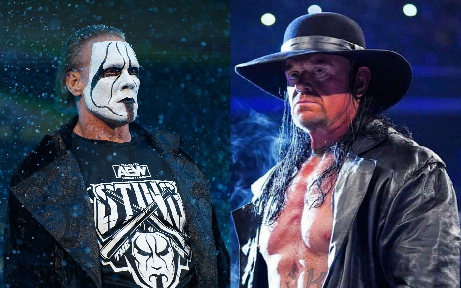 Undertaker and Sting under the microscope of legendary J.J. Dillon