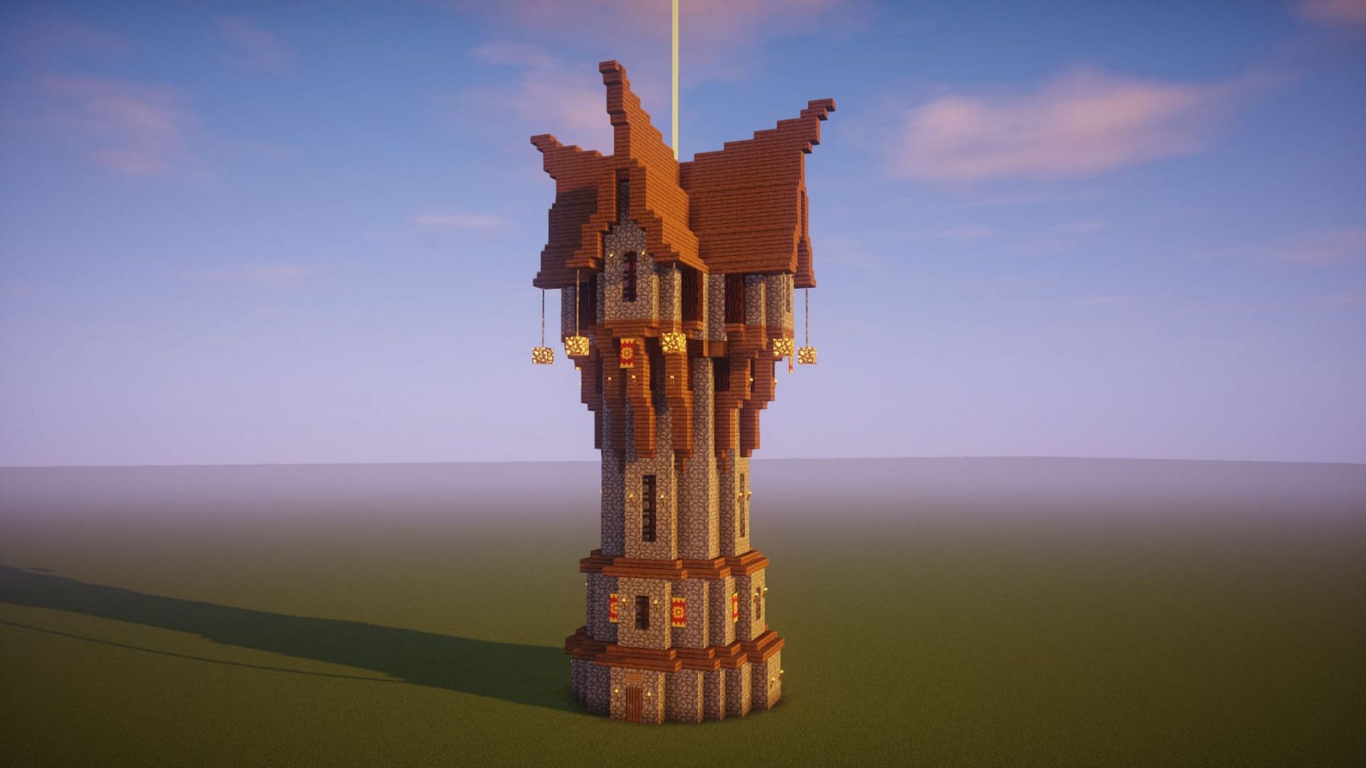 How to build a wizard tower in Minecraft