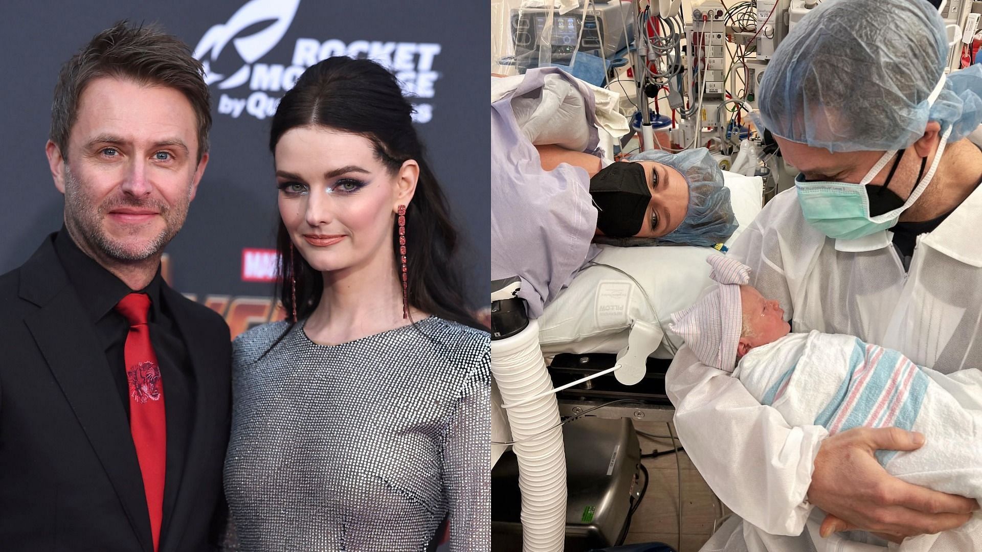 Chris Hardwick and Lydia Hearst are now parents to a baby girl (Images via Shutterstock and Instagram)
