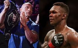 'The Rock' Dwayne Johnson impressed with Israel Adesanya's incredible gas tank